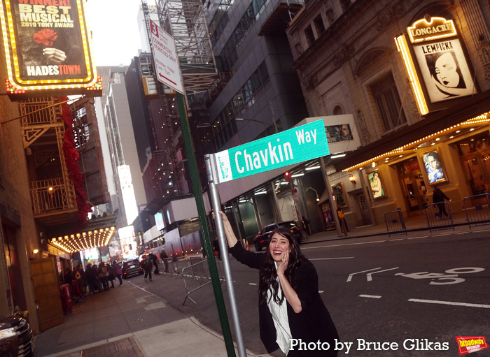 Photos: 48th Street is Renamed Chavkin Way For Rachel Chavkin Image
