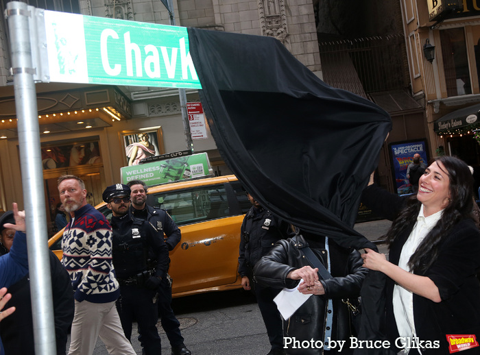 Photos: 48th Street is Renamed Chavkin Way For Rachel Chavkin Image