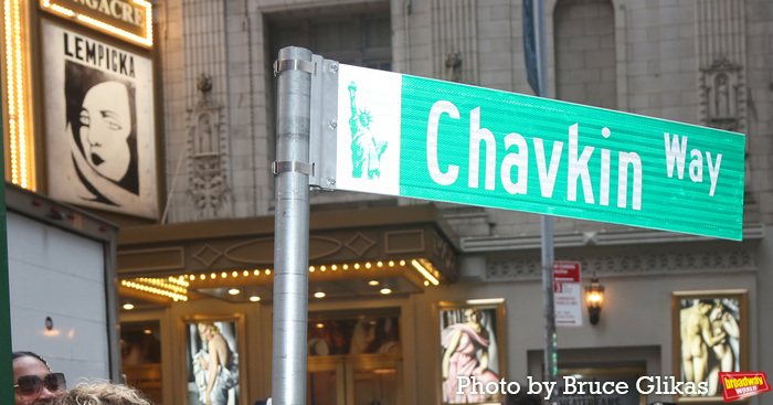 Photos: 48th Street is Renamed Chavkin Way For Rachel Chavkin Image