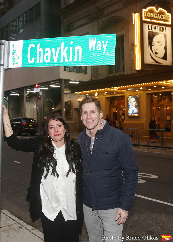 Photos: 48th Street is Renamed Chavkin Way For Rachel Chavkin 