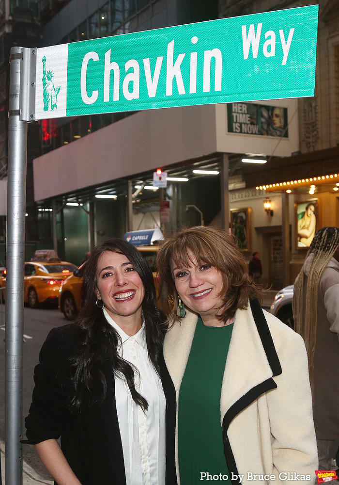 Photos: 48th Street is Renamed Chavkin Way For Rachel Chavkin Image