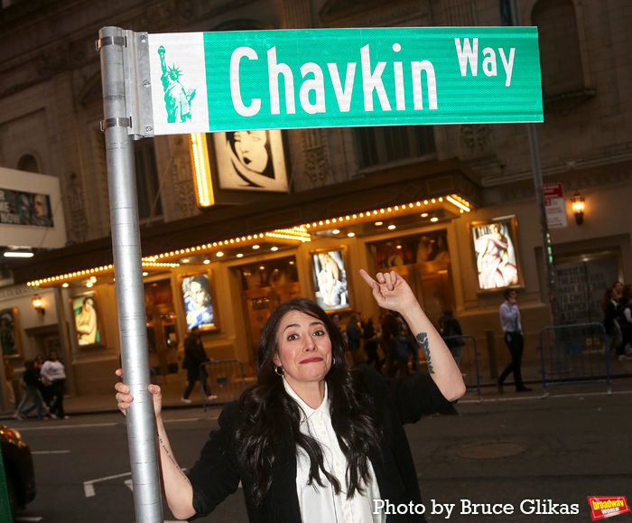 Photos: 48th Street is Renamed Chavkin Way For Rachel Chavkin Image