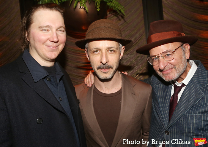 Paul Dano, Jeremy Strong and Fisher Stevens Photo