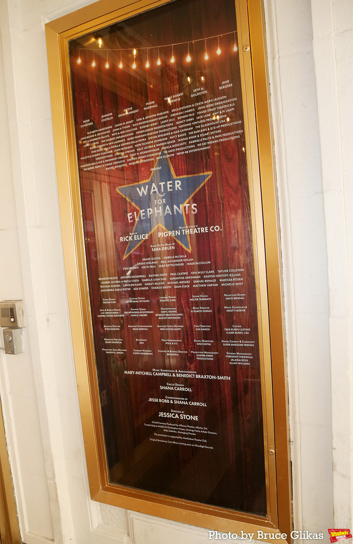 Photos: WATER FOR ELEPHANTS Company Celebrates Opening Night Image