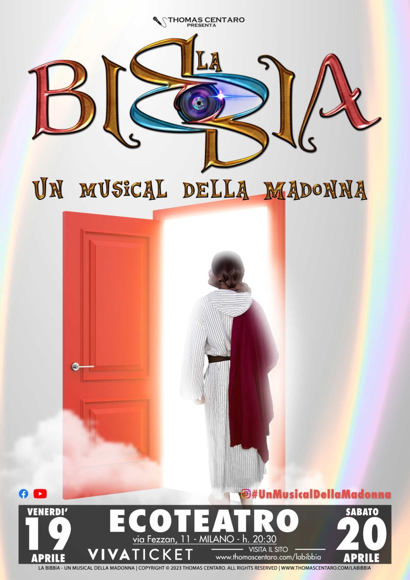 Previews: LA BIBBIA - UN MUSICAL DELLA MADONNA at EcoTeatro Di Milano 