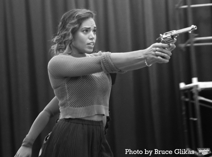 Photos: Paper Mill Playhouse's GUN & POWDER Meets the Press Image