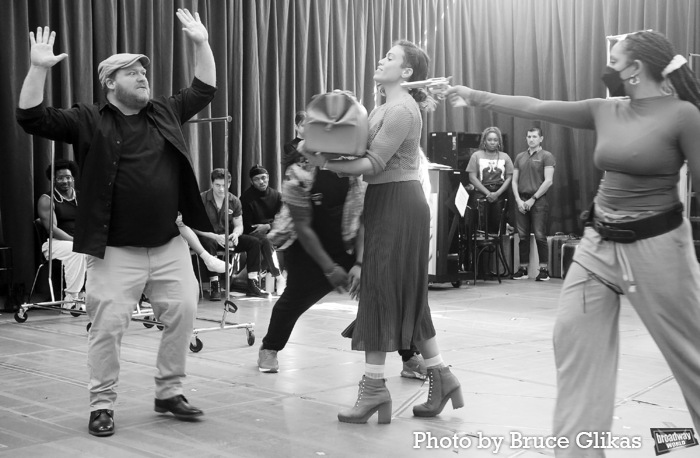 Photos: Paper Mill Playhouse's GUN & POWDER Meets the Press Image