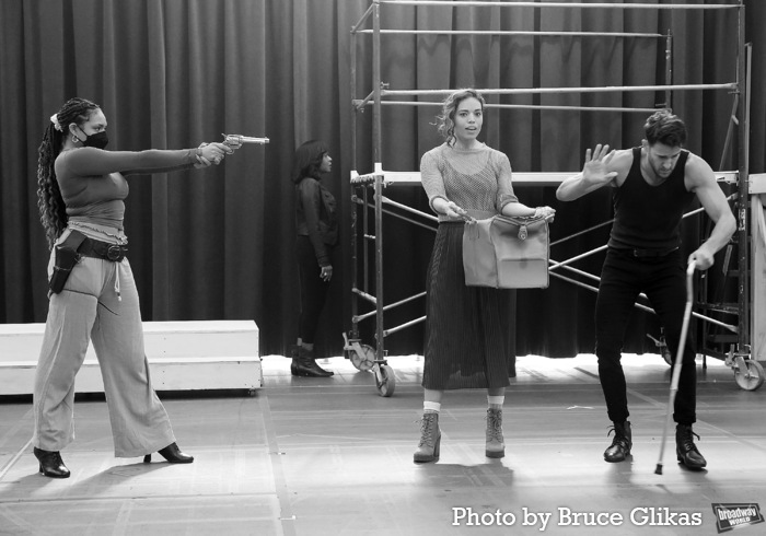 Photos: Paper Mill Playhouse's GUN & POWDER Meets the Press Image