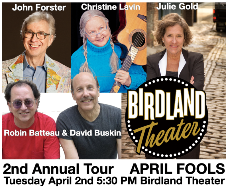 Interview: Christine Lavin Is Seriously Funny in APRIL FOOLS at Birdland 
