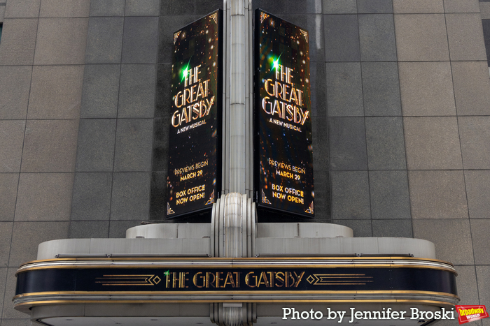Up on the Marquee: THE GREAT GATSBY Image