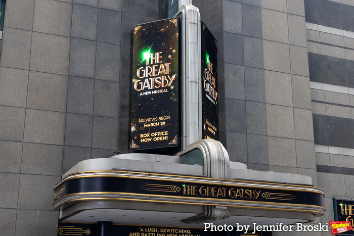 Up on the Marquee: THE GREAT GATSBY Image