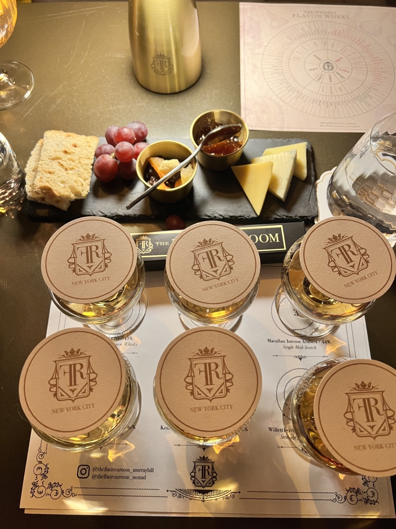 Luxury Whiskey Tasting Class at The Flatiron Room Murray Hill 