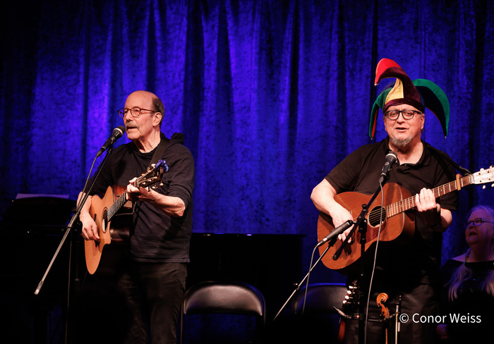 David Buskin and Robin Batteau. Photo credit: Conor Weiss. Photo