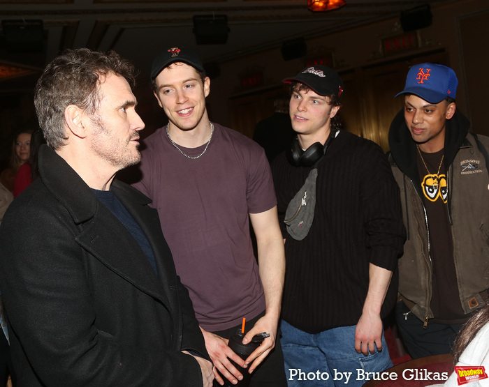 Photos: Original Greaser Matt Dillion Visits THE OUTSIDERS on Broadway Image