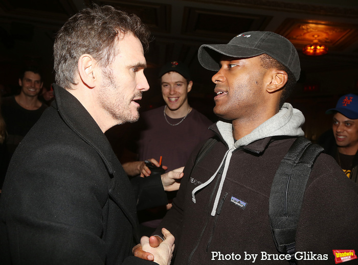 Photos: Original Greaser Matt Dillion Visits THE OUTSIDERS on Broadway Image