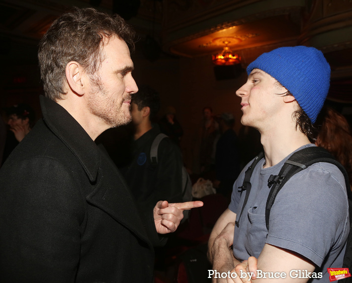 Photos: Original Greaser Matt Dillion Visits THE OUTSIDERS on Broadway Image