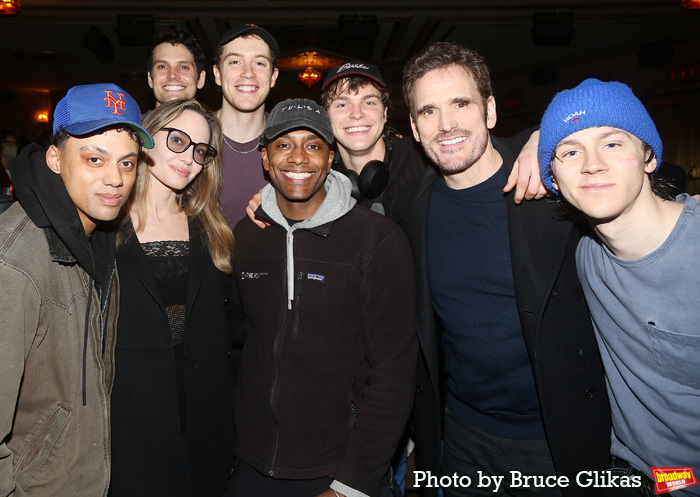 Photos: Original Greaser Matt Dillion Visits THE OUTSIDERS on Broadway Image