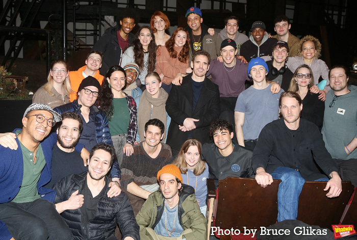 Photos: Original Greaser Matt Dillion Visits THE OUTSIDERS on Broadway Image