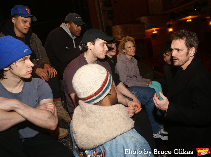 Photos: Original Greaser Matt Dillion Visits THE OUTSIDERS on Broadway Image