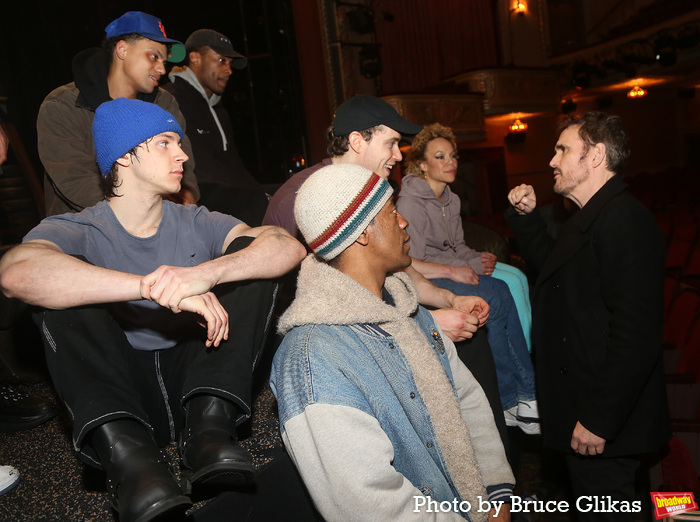 Photos: Original Greaser Matt Dillion Visits THE OUTSIDERS on Broadway Image