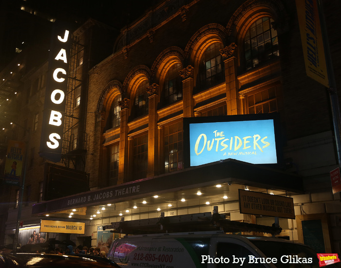 Photos: Original Greaser Matt Dillion Visits THE OUTSIDERS on Broadway Image