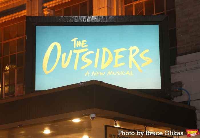 Photos: Original Greaser Matt Dillion Visits THE OUTSIDERS on Broadway Image
