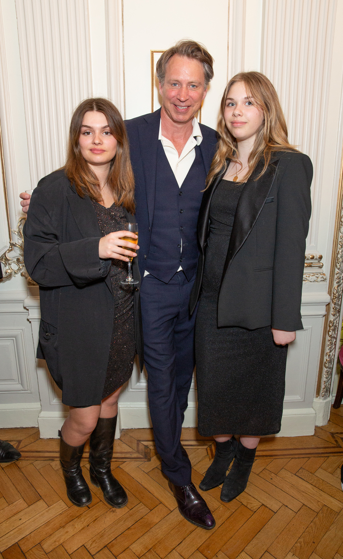 Giles Martin and daughters Photo