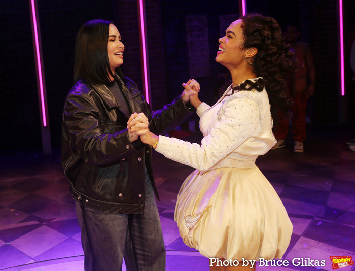 Photos: Demi Lovato Visits & JULIET on Broadway Image