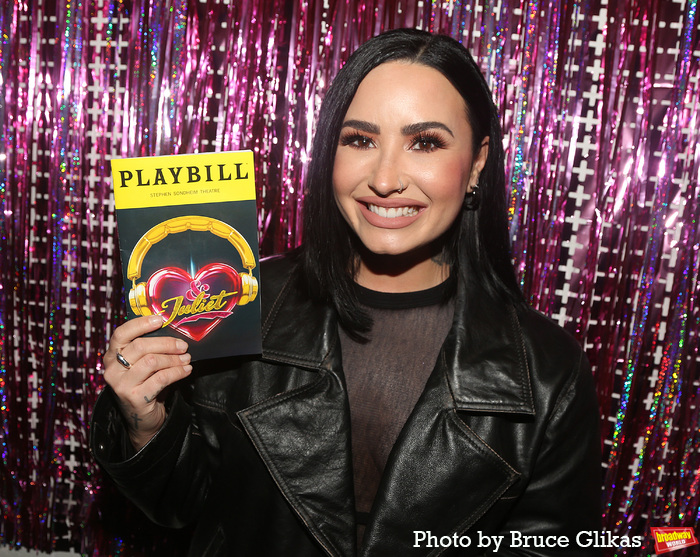 Photos: Demi Lovato Visits & JULIET on Broadway Image