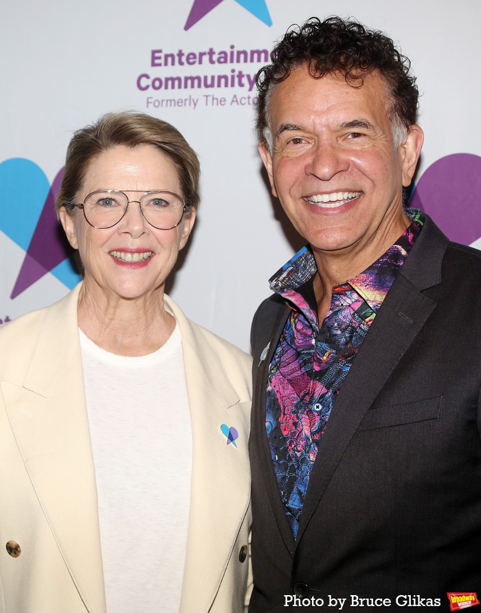 Annette Bening and Brian Stokes Mitchell Photo