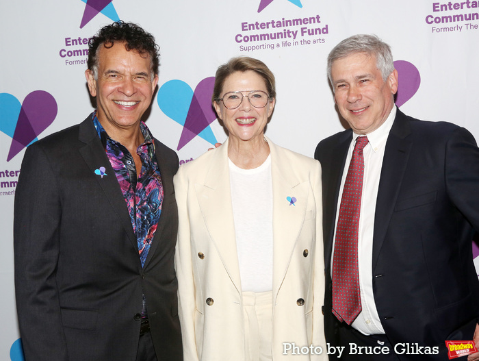 Brian Stokes Mitchell, Annette Bening and Chris Keyser  Photo