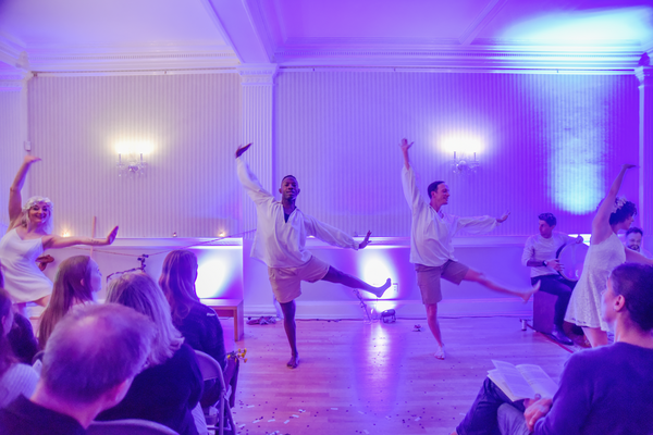 Dancers Diina Tamm, Jamal Shuriah, Justin Henry, and Victoria Tucker-Vikstrom Photo