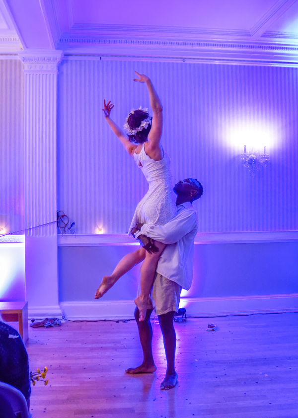 Dancers Victoria Tucker-Vikstr m & Jamal Shuriah Photo