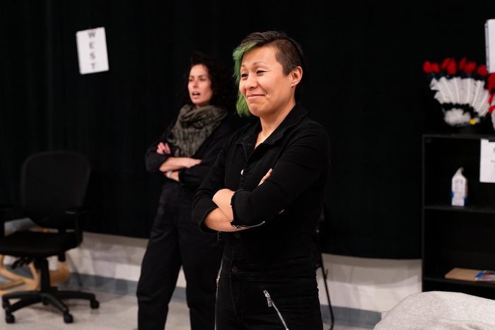 Photos: Go Inside Rehearsals for THE THANKSGIVING PLAY at Steppenwolf Image