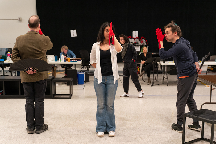 Photos: Go Inside Rehearsals for THE THANKSGIVING PLAY at Steppenwolf Image