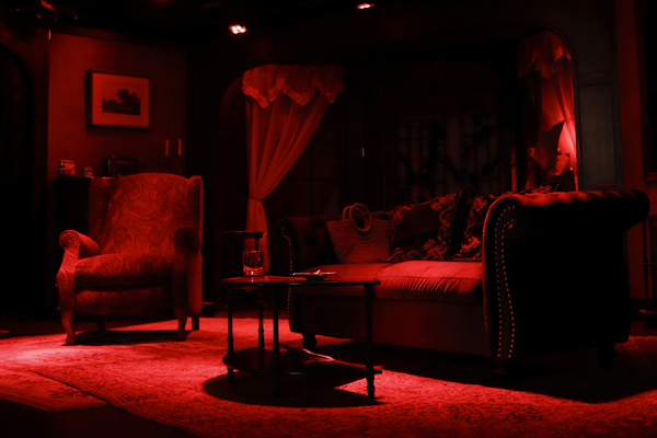 Agatha Christie's The Hollow at the Players Theatre NYC  Photo: Giancarlo Osaben Photo