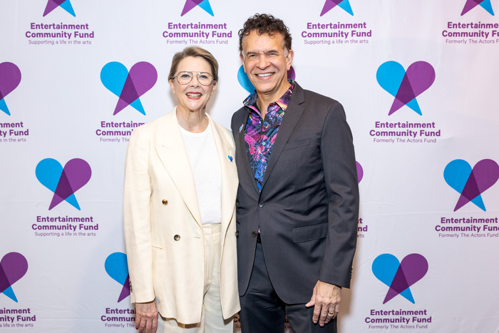 Annette Bening and Brian Stokes Mitchell  Photo