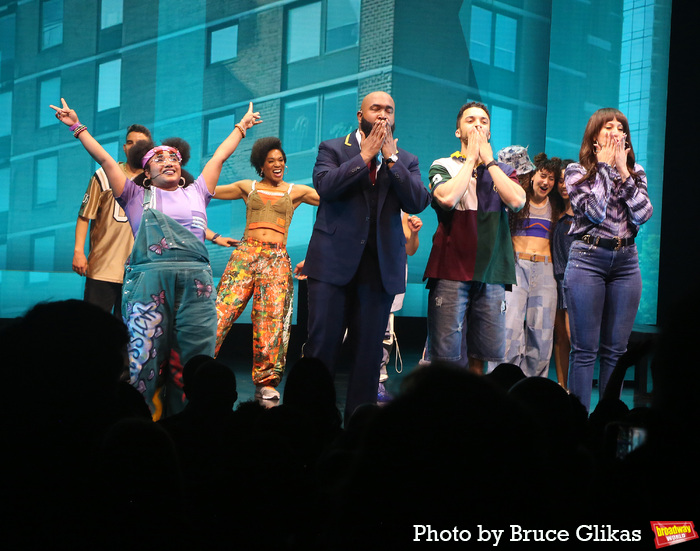 Photos: Inside the HELL'S KITCHEN Opening Night Curtain Call Image