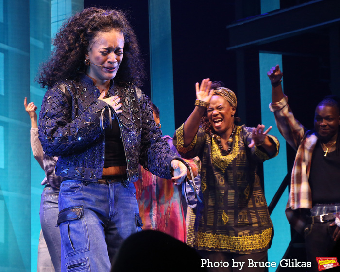 Photos: Inside the HELL'S KITCHEN Opening Night Curtain Call Image