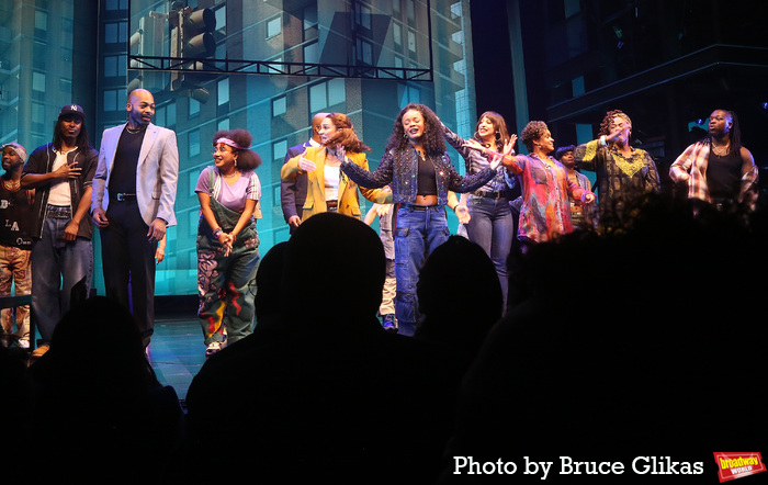 Photos: Inside the HELL'S KITCHEN Opening Night Curtain Call Image