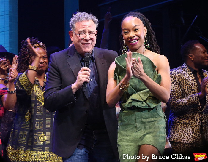 Photos: Inside the HELL'S KITCHEN Opening Night Curtain Call Image