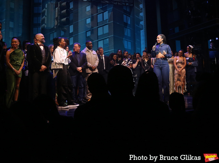 Photos: Inside the HELL'S KITCHEN Opening Night Curtain Call Image