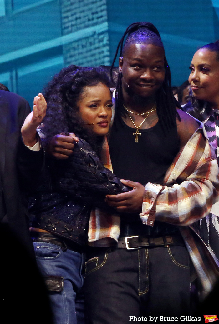 Photos: Inside the HELL'S KITCHEN Opening Night Curtain Call Image