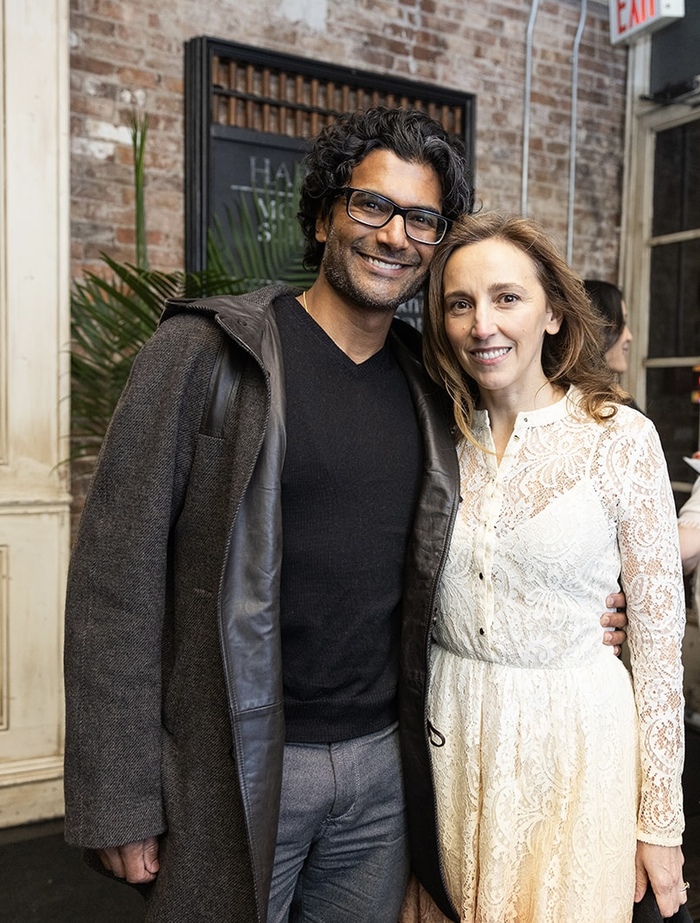 Sendhil Ramamurthy and Adrienne Campbell-Holt Photo