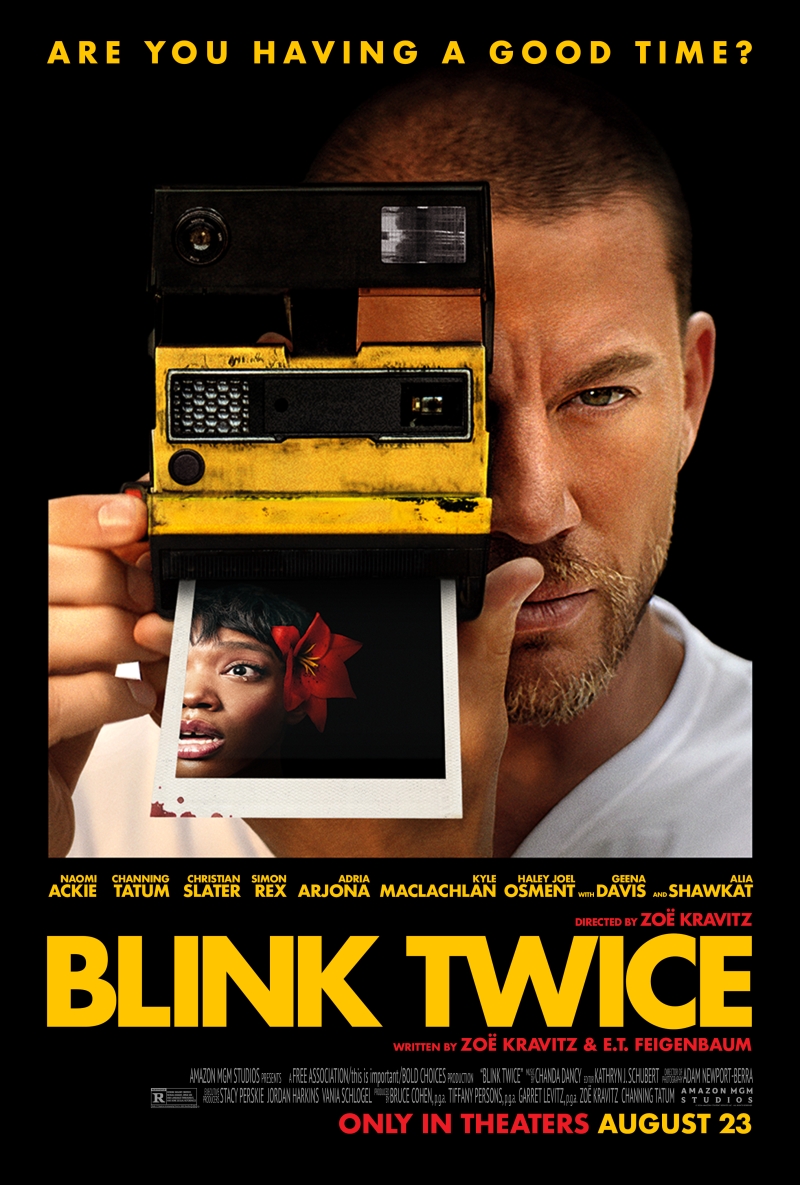 See New Poster for Zoë Kravitz's BLINK TWICE with Channing Tatum  Image