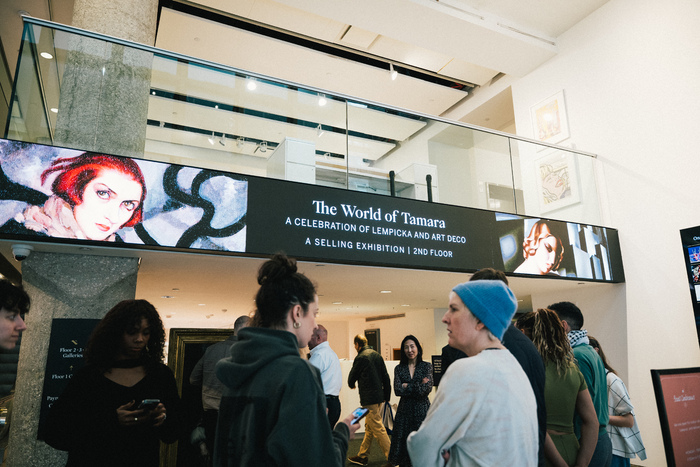 Photos: LEMPICKA Cast Visits 'The World of Tamara' at Sotheby's Image