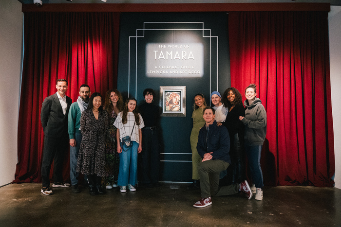Photos: LEMPICKA Cast Visits 'The World of Tamara' at Sotheby's Image