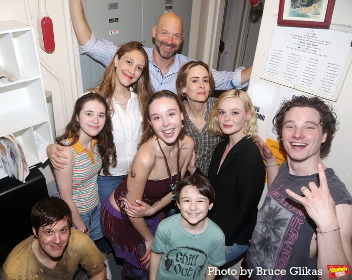 Photos: Former Cast Member Elle Fanning Visits APPROPRIATE Cast Image