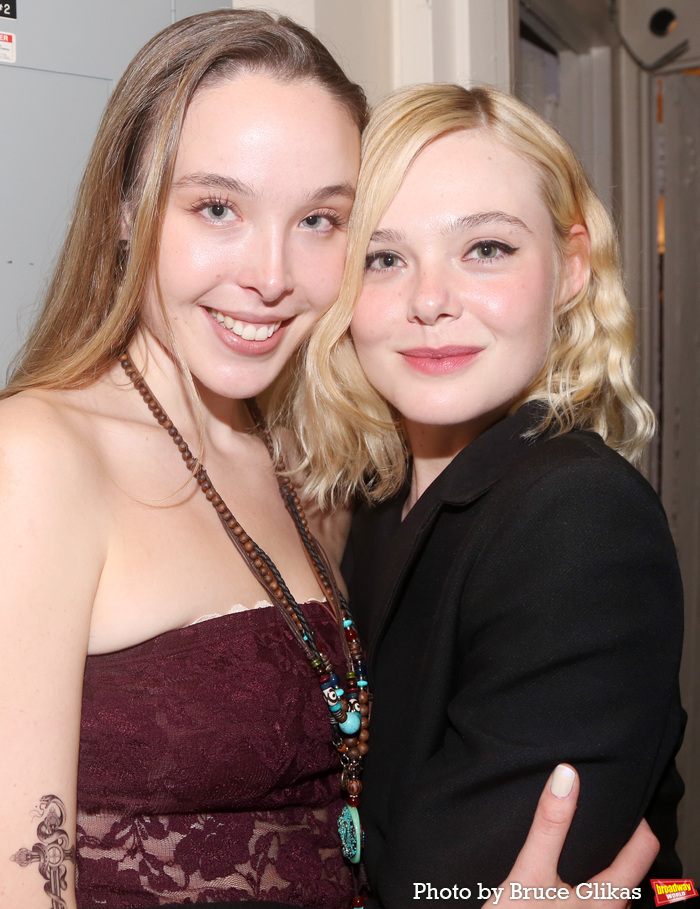 Photos: Former Cast Member Elle Fanning Visits APPROPRIATE Cast Image