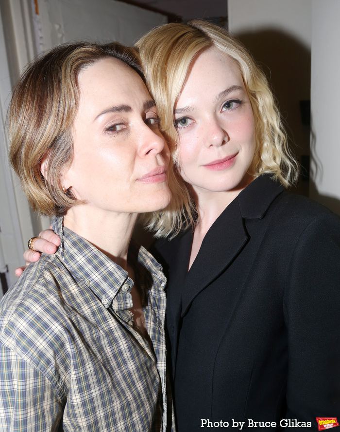 Photos: Former Cast Member Elle Fanning Visits APPROPRIATE Cast Image
